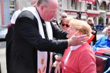 2011 Lourdes Pilgrimage - Archbishop Dolan with Malades (146/267)